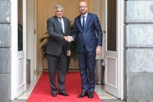 Ontmoeting met de eerste minister van Sri Lanka, Z.E. dhr. Ranil Wickremesinghe