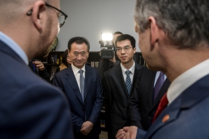 Official visit in China: work lunch with Chinese entrepreneurs