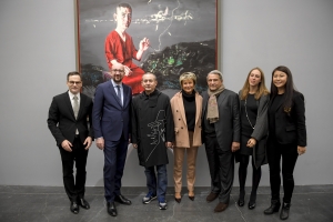 Offizieller Besuch in China: Besuch des Zentrums für Gegenwartskunst Ullens - UCCA