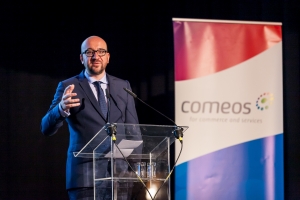 Lezing tijdens de “Comeos commerce summit”