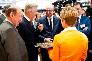 Inauguration du Connector à Brussels Airport