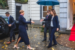 Visite de la Présidente d’Estonie, Kersti Kaljulaid