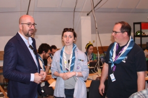 25.000 scouts rassemblés à Louvain-la-Neuve 