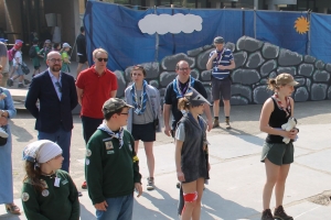 25.000 scouts rassemblés à Louvain-la-Neuve