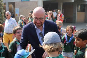 Bijeenkomst van 25 000 scouts in Louvain-la-Neuve