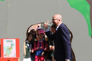 Bijeenkomst van 25 000 scouts in Louvain-la-Neuve