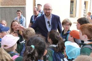 Bijeenkomst van 25 000 scouts in Louvain-la-Neuve