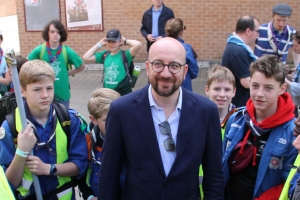 Bijeenkomst van 25 000 scouts in Louvain-la-Neuve