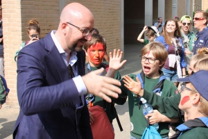 Bijeenkomst van 25 000 scouts in Louvain-la-Neuve