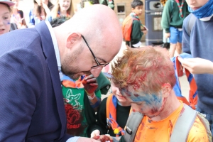 25.000 scouts rassemblés à Louvain-la-Neuve