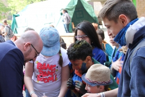 Bijeenkomst van 25 000 scouts in Louvain-la-Neuve