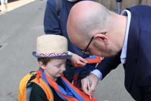 Bijeenkomst van 25 000 scouts in Louvain-la-Neuve