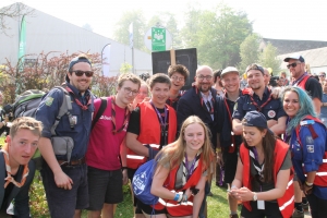 25.000 scouts rassemblés à Louvain-la-Neuve