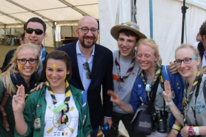 Bijeenkomst van 25 000 scouts in Louvain-la-Neuve