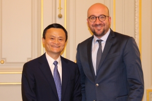 "Mr. Jack Ma, President of the Alibaba Group confirmed an office will be opened in Belgium. This is major gateway for Belgian manufacturers and SMEs into the Chinese market."