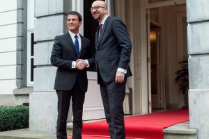 Ontmoeting met Manuel Valls, de Franse premier