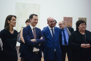 Le gouvernement Michel en visite à BOZAR