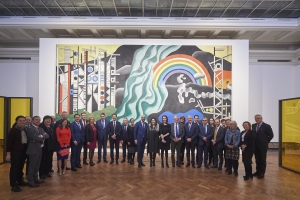 Le Gouvernement fédéral en visite à BOZAR