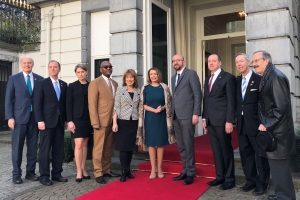 meeting with a Congressional delegation led by Speaker of the United States House of Representatives, Ms Nancy Pelosi