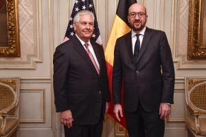 Meeting with US Secretary of State, Rex Tillerson